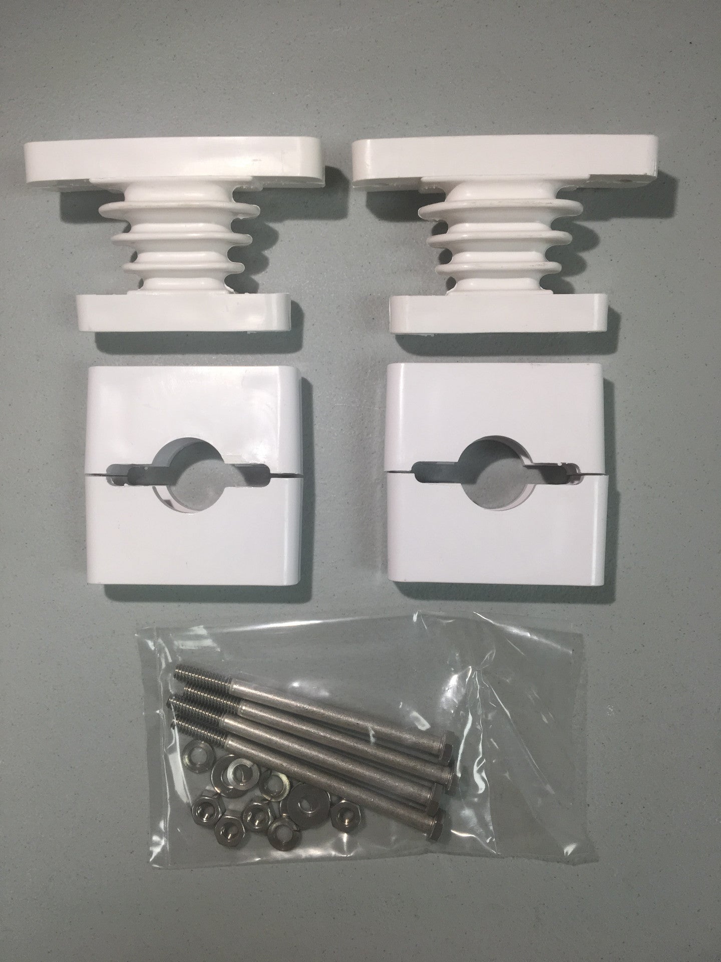 M15 1 inch Split Mounts with Extensions Marine Antennas Morad Antenna